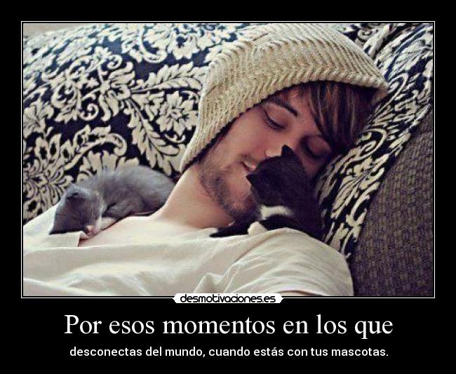 Por esos momentos en los que -