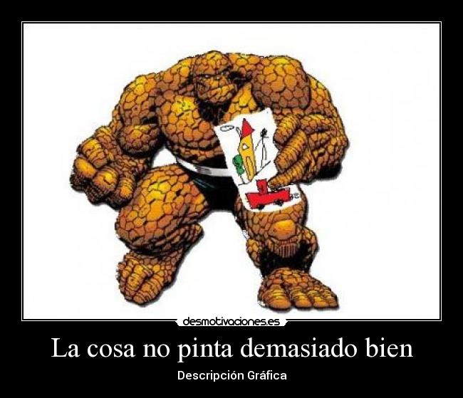 La cosa no pinta demasiado bien -