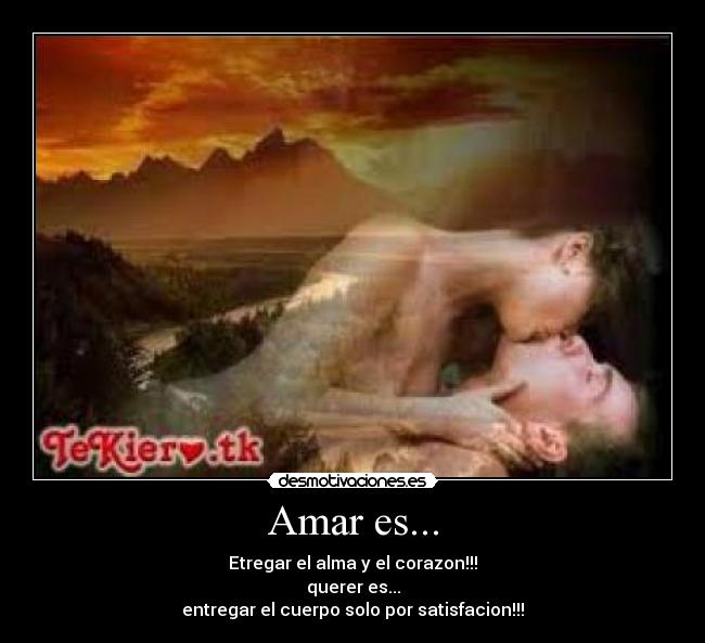 Amar es... - 