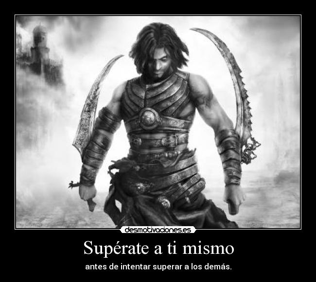 Supérate a ti mismo - antes de intentar superar a los demás.
