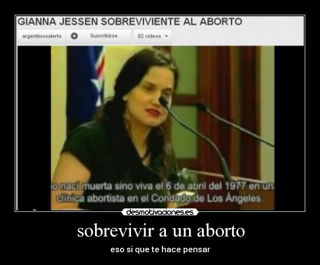 sobrevivir a un aborto -