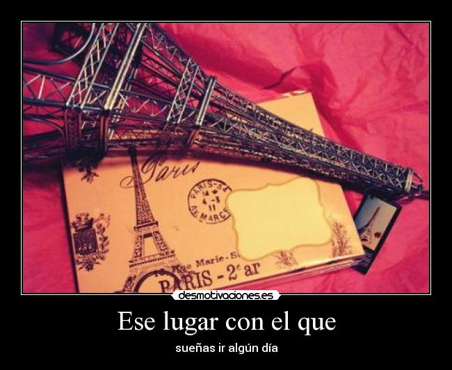 Ese lugar con el que -