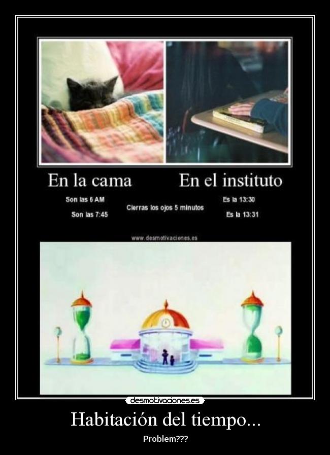 Habitación del tiempo... - Problem???