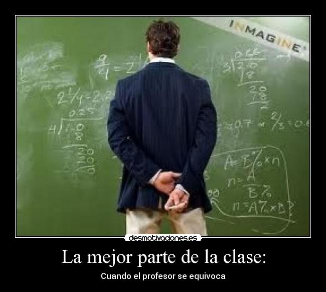 carteles jajaja errar sera humanos pero satisfaccion igualmente ver como equivocan los profesores desmotivaciones