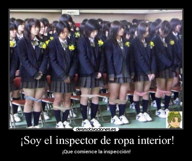 carteles verdad una inspeccion ropa interior desmotivaciones