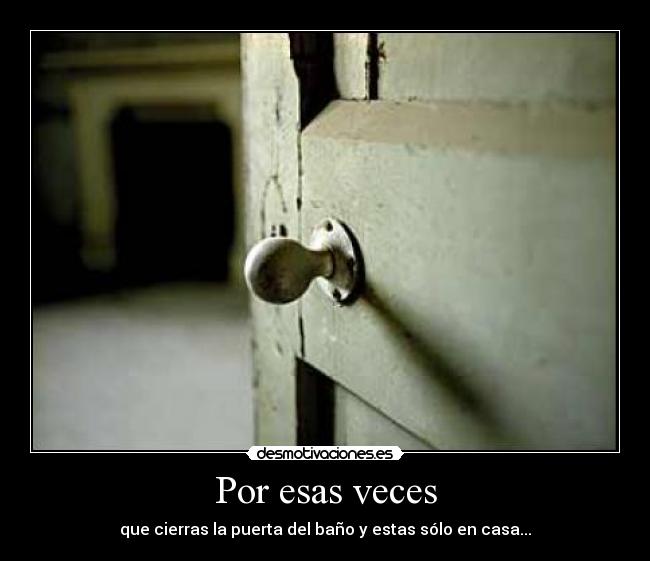 Por esas veces - 