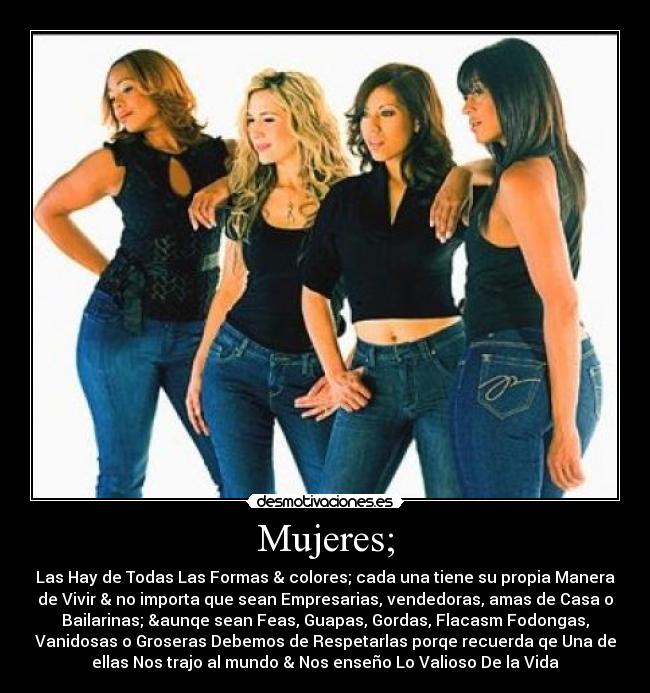 Mujeres; - 