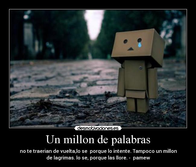 Un millon de palabras -