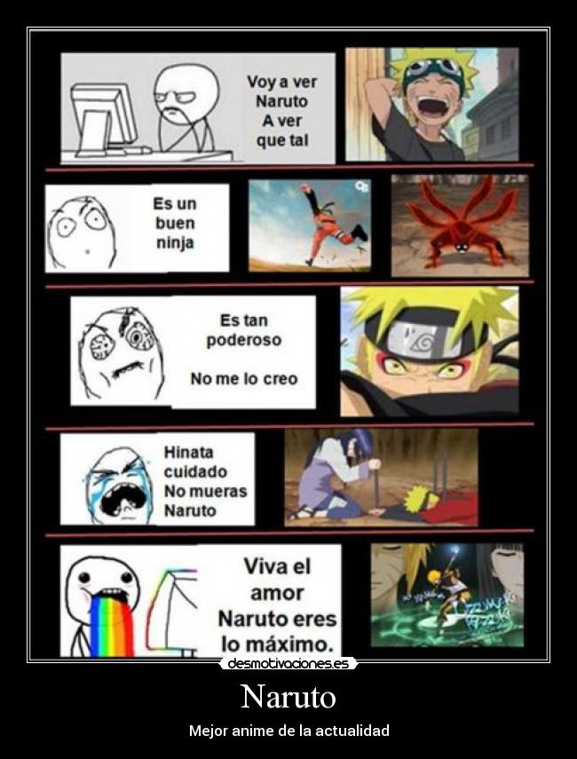 Naruto - Mejor anime de la actualidad