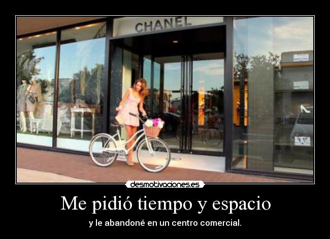 Me pidió tiempo y espacio -