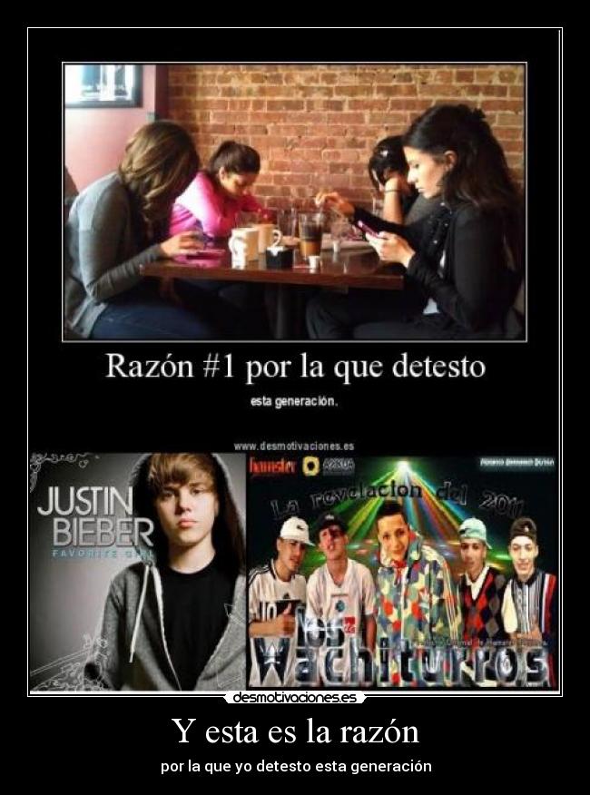 Y esta es la razón -