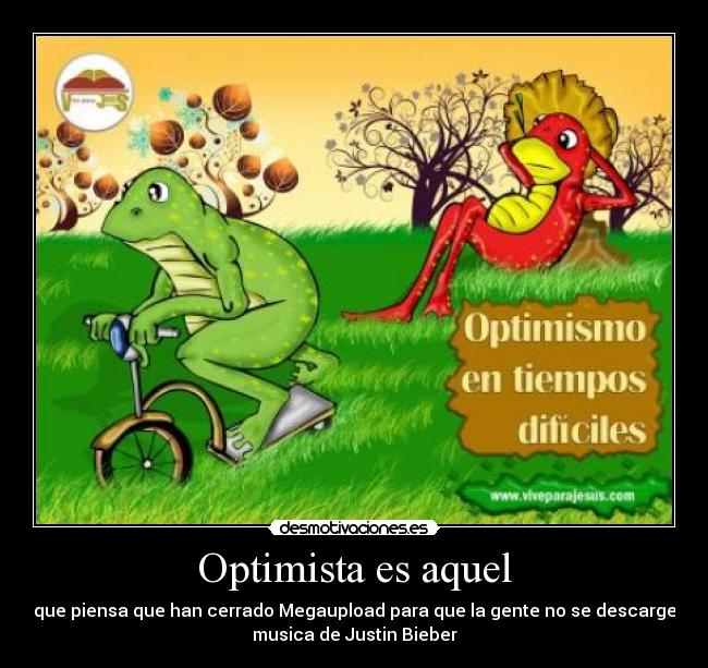 Optimista es aquel - 
