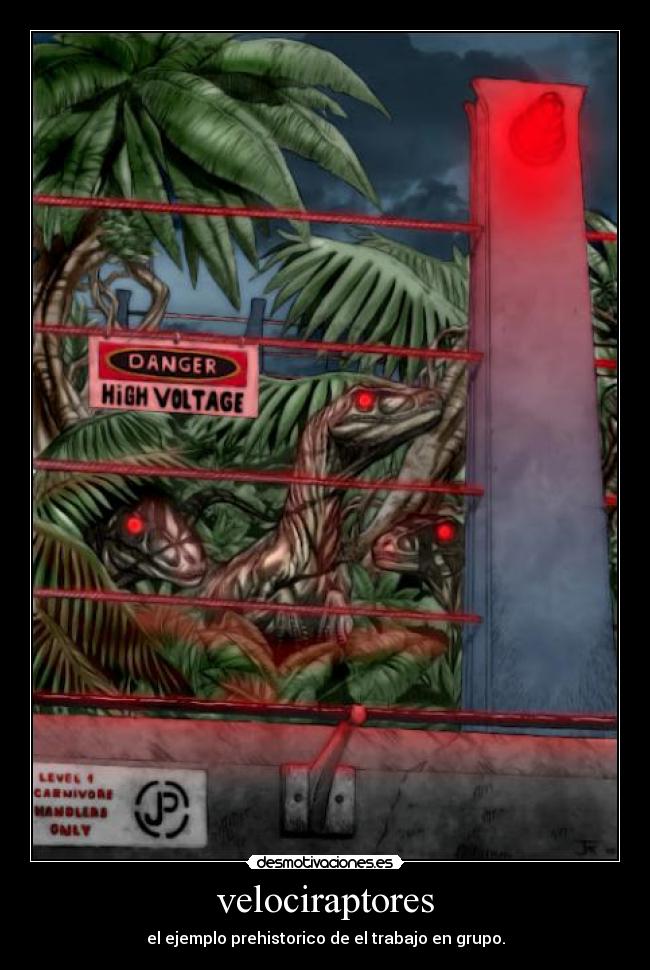 velociraptores -