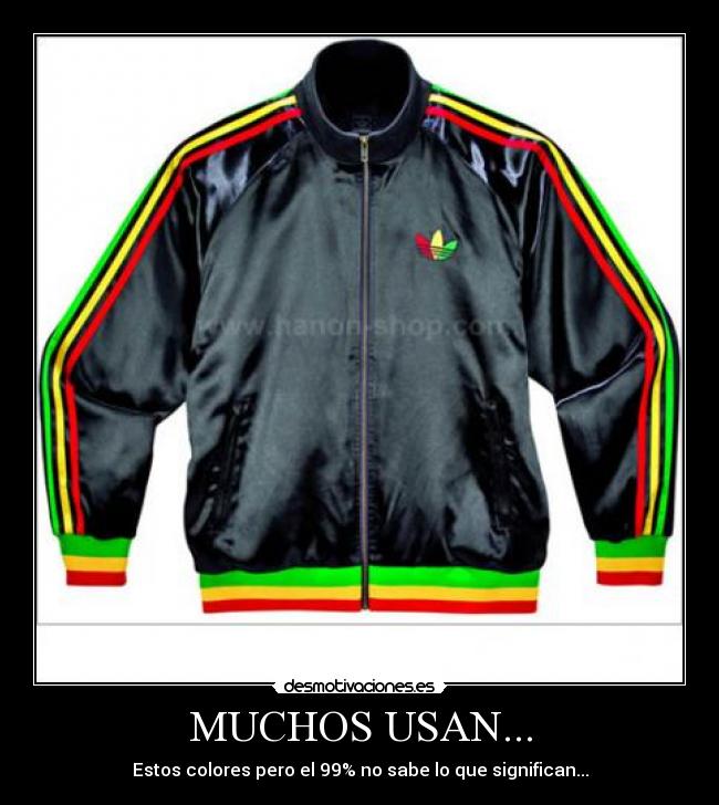 MUCHOS USAN... - Estos colores pero el 99% no sabe lo que significan...