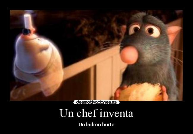 Un chef inventa - Un ladrón hurta