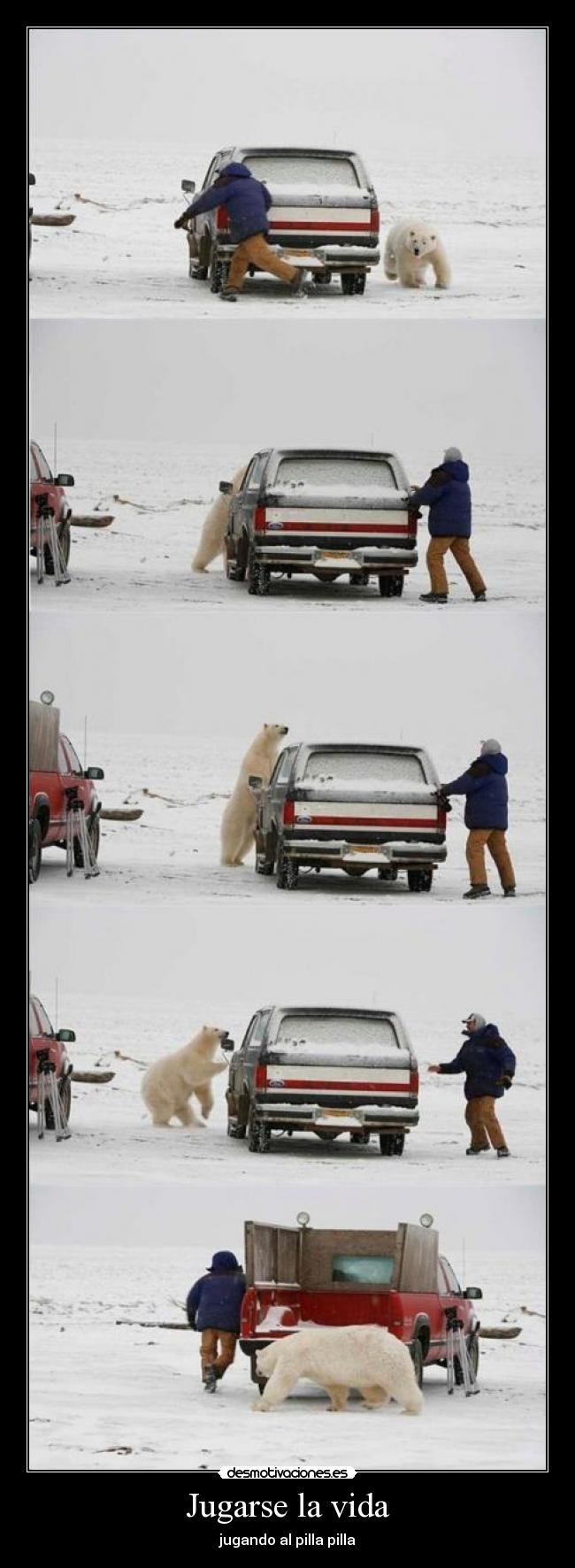 Jugarse la vida - jugando al pilla pilla