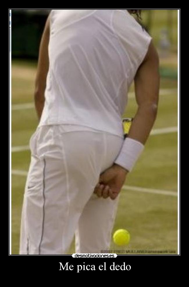 Me pica el dedo -