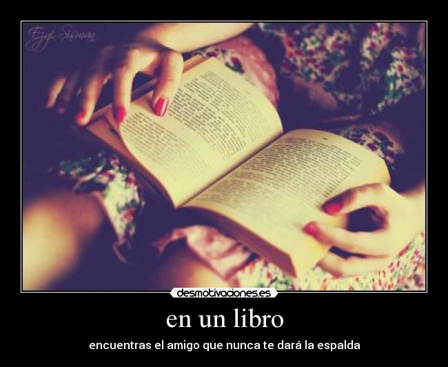 en un libro -