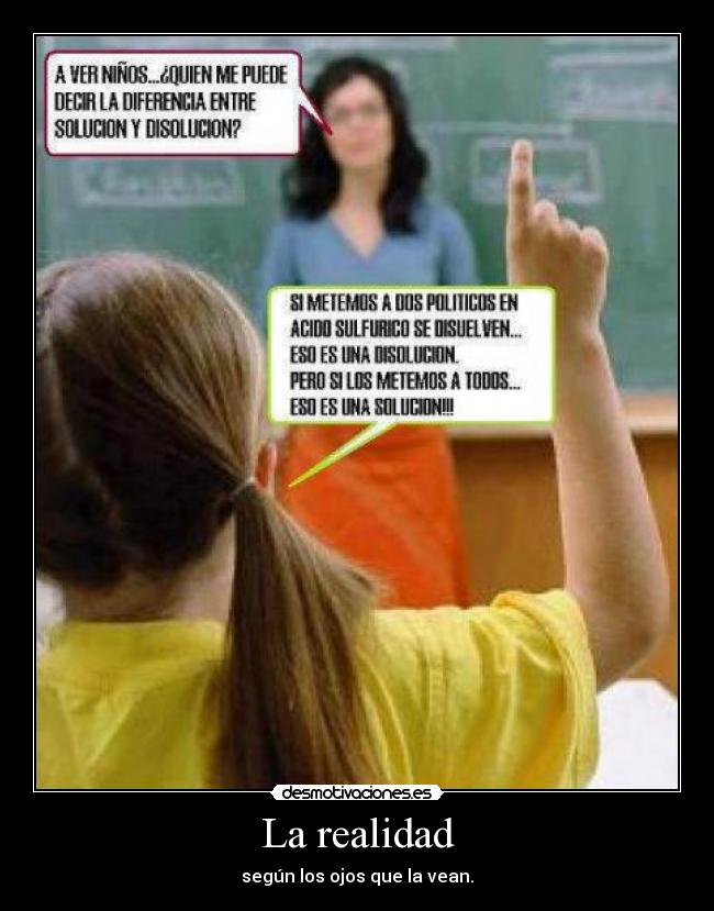 La realidad -