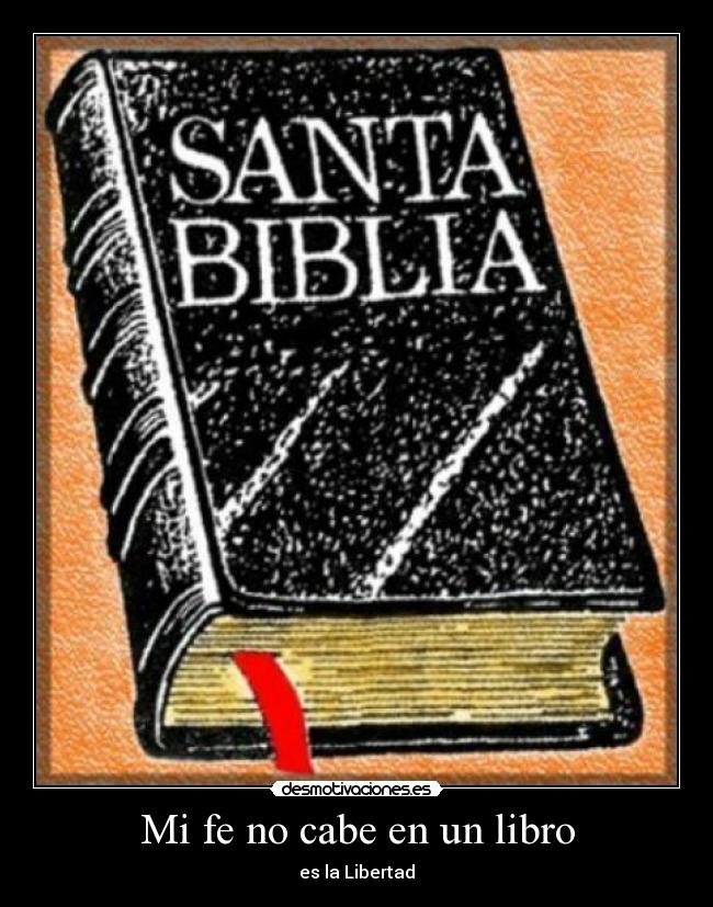 Mi fe no cabe en un libro - 
