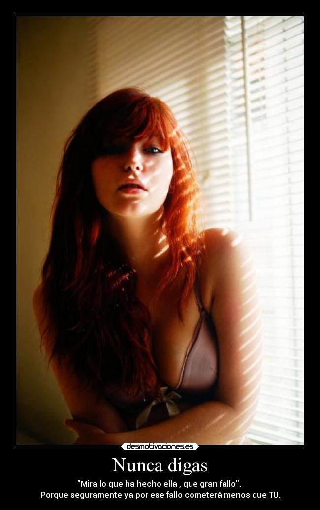 Nunca digas -