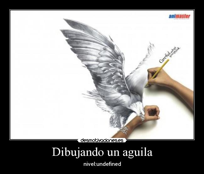 Dibujando un aguila - nivel:undefined