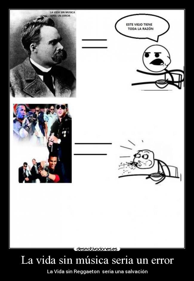 La vida sin música seria un error -