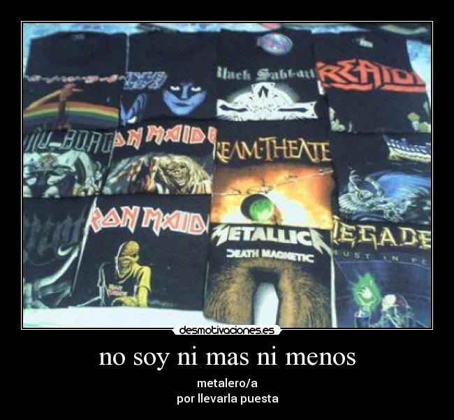 carteles remeras metal desmotivaciones