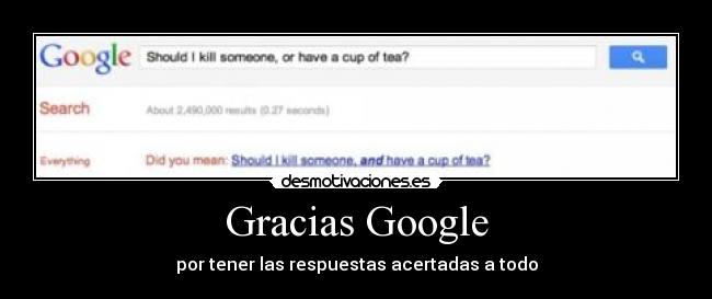 carteles google desmotivaciones