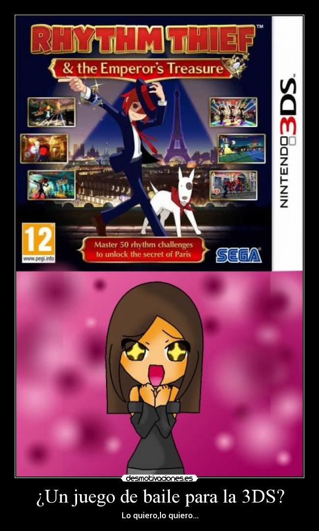 ¿Un juego de baile para la 3DS? - 
