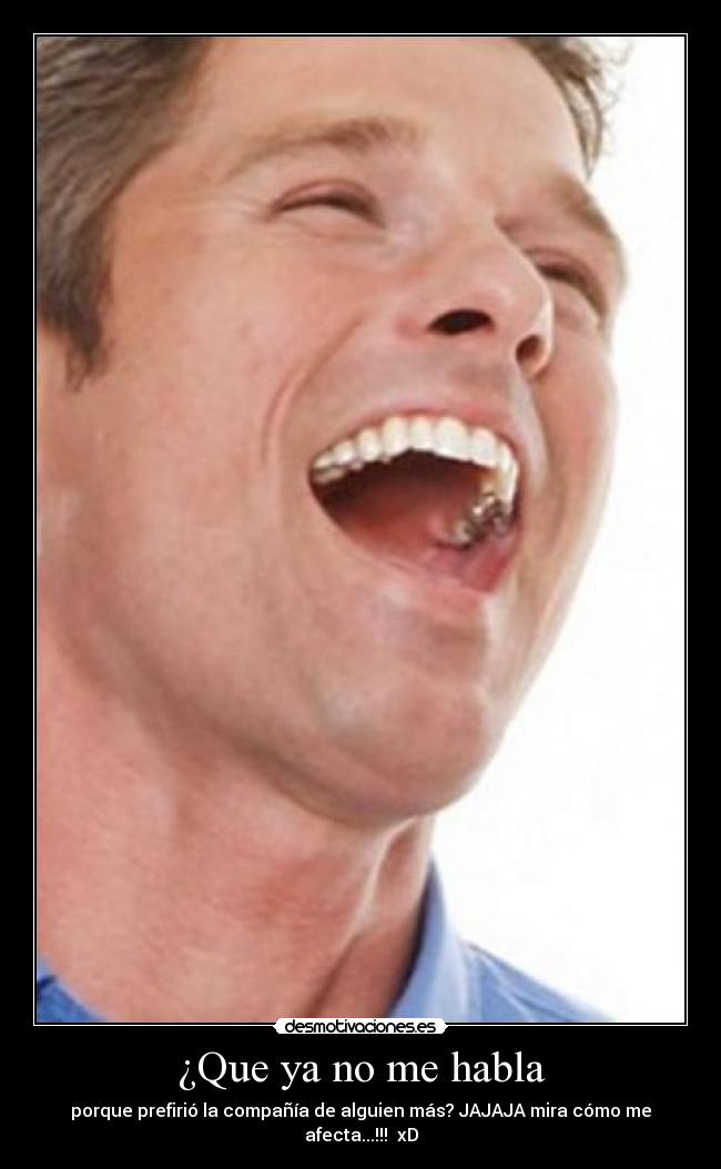 ¿Que ya no me habla -