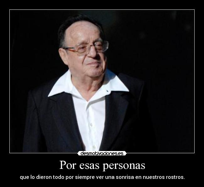 Por esas personas - 