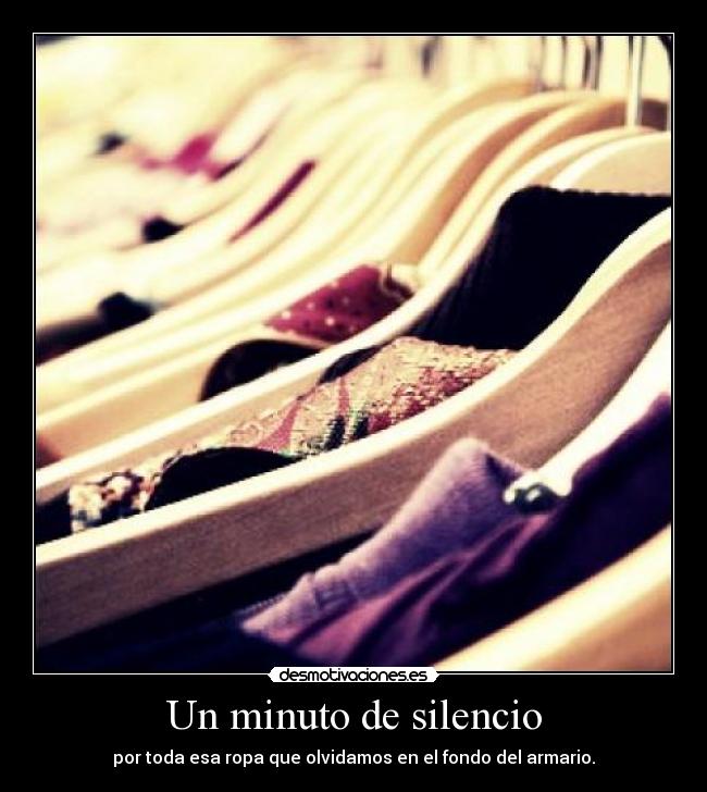 Un minuto de silencio -