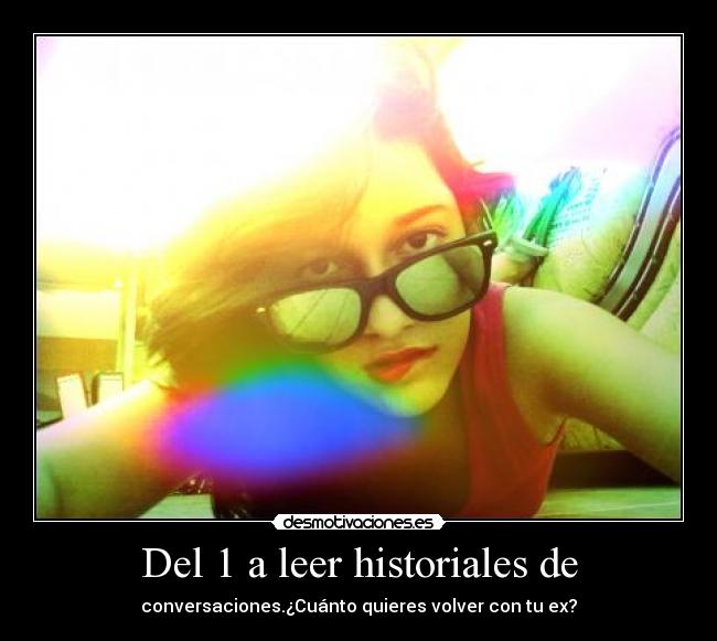 Del 1 a leer historiales de - 