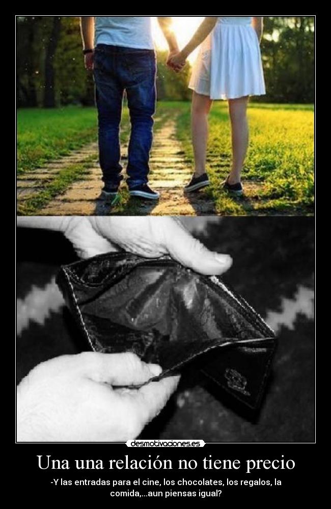 Una una relación no tiene precio - 
