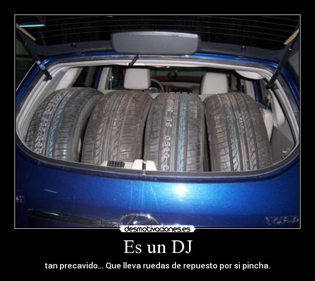 Es un DJ -