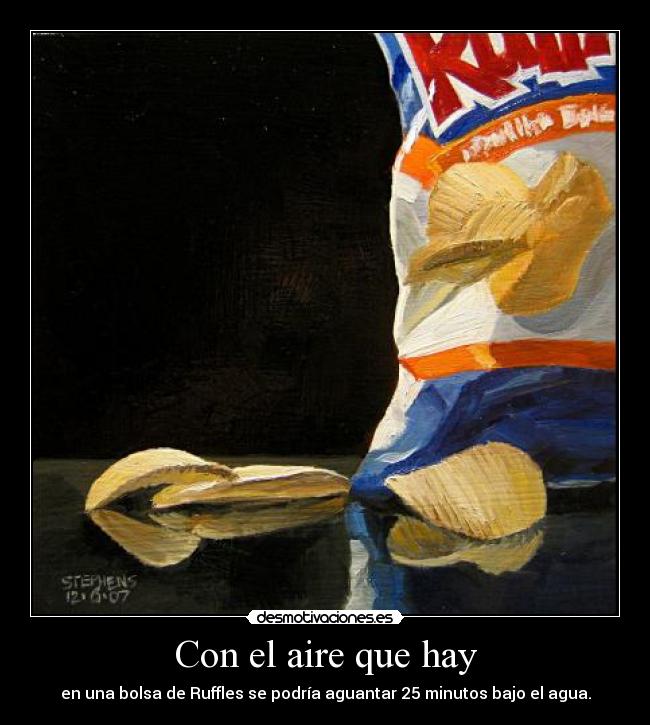 Con el aire que hay -