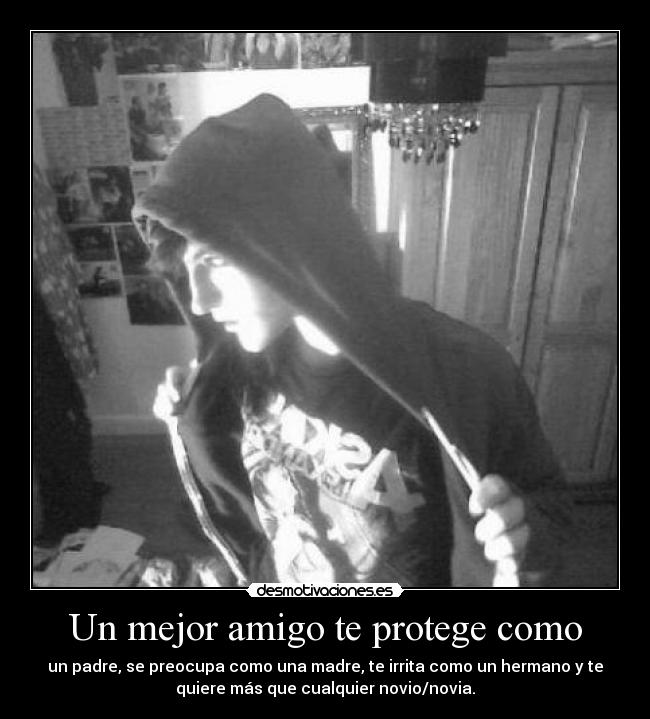 Un mejor amigo te protege como - 