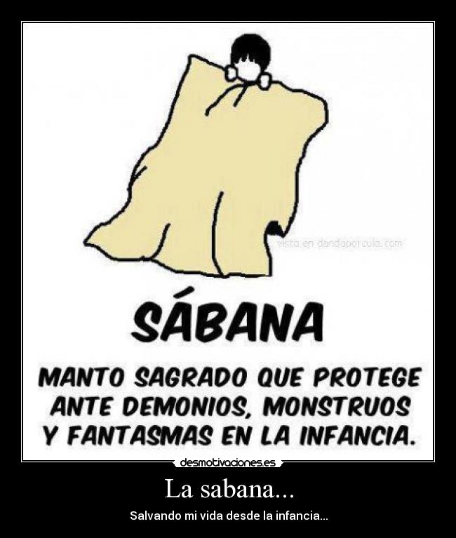 La sabana... - Salvando mi vida desde la infancia...