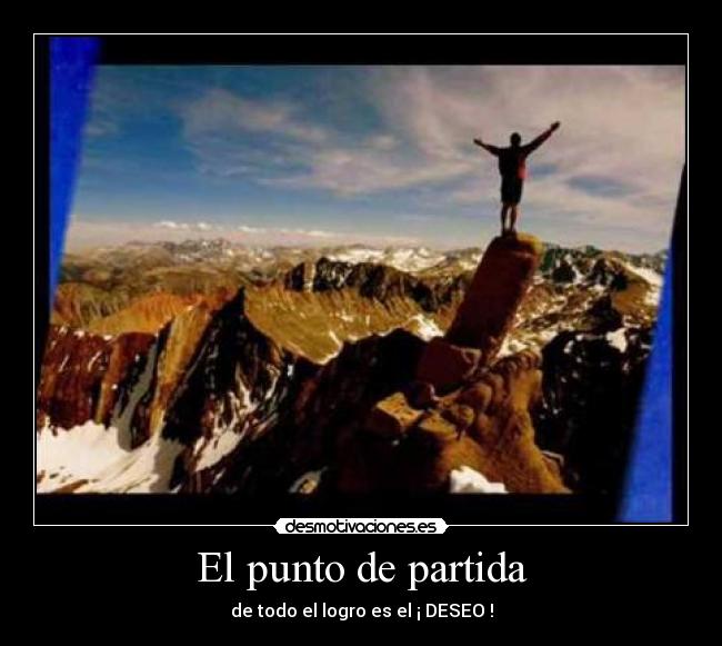 El punto de partida -