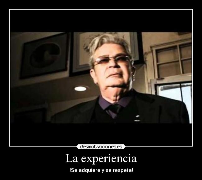 La experiencia - 