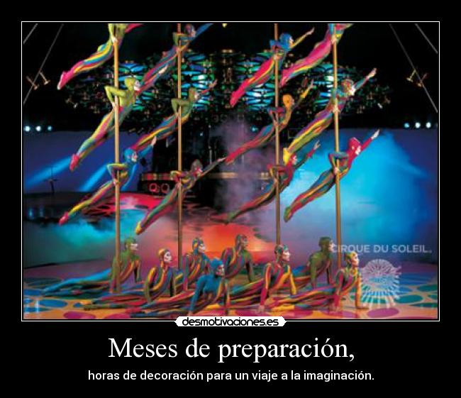 Meses de preparación, -