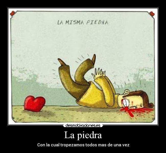 carteles piedra desmotivaciones