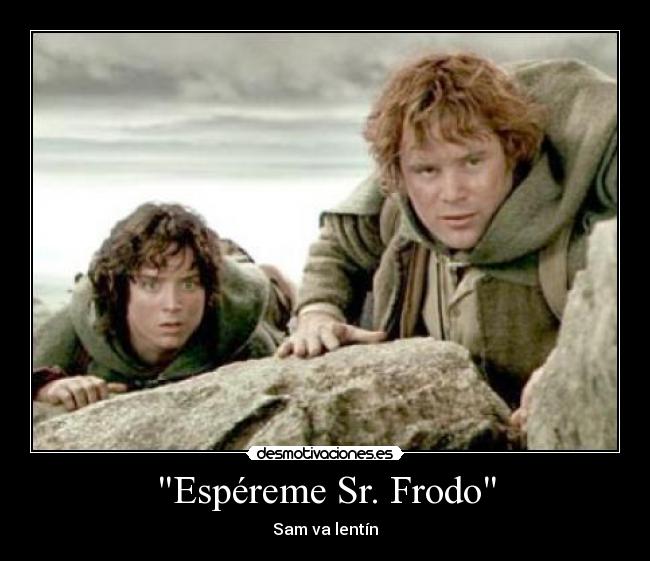 Espéreme Sr. Frodo - 