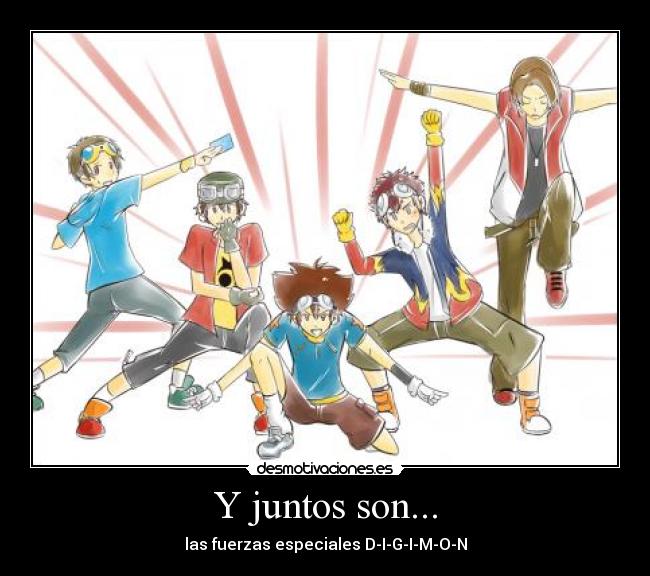 Y juntos son... - las fuerzas especiales D-I-G-I-M-O-N