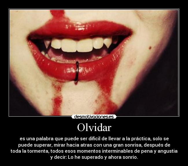 Olvidar -