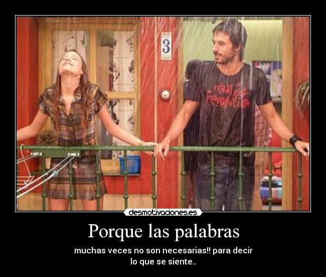 Porque las palabras - 