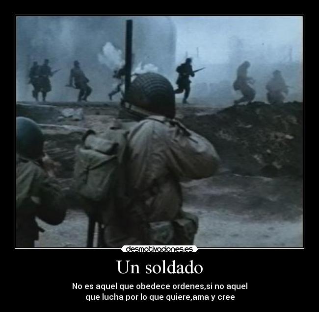 Un soldado - 