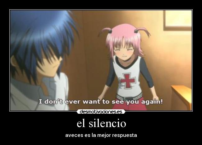 el silencio - 