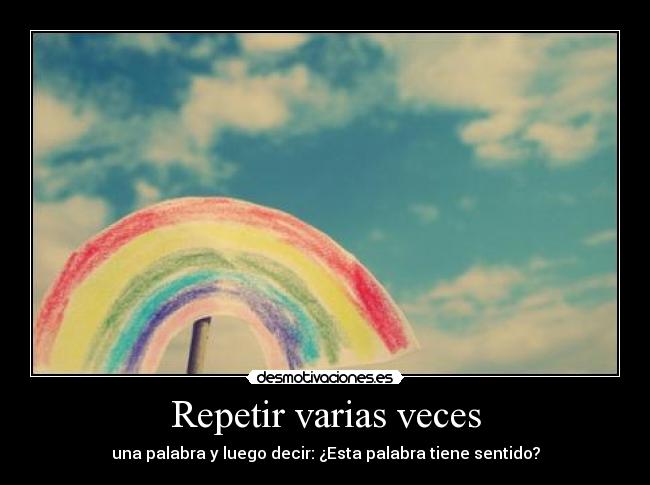 Repetir varias veces - 